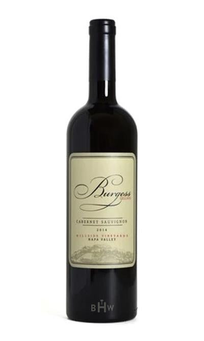 bighammerwines.com Red 2014 Burgess Estate Hillside Cabernet Sauvignon Howell Mtn. Napa