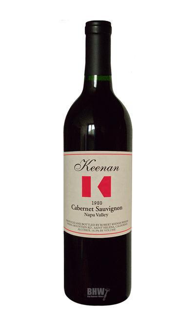 bighammerwines.com Red 1980 Keenan Cabernet Sauvignon