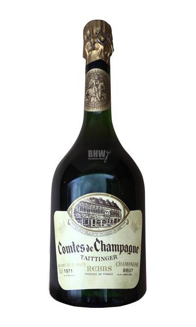 bighammerwines.com Champagne 1971 Champagne Taittinger Comtes 95 WA