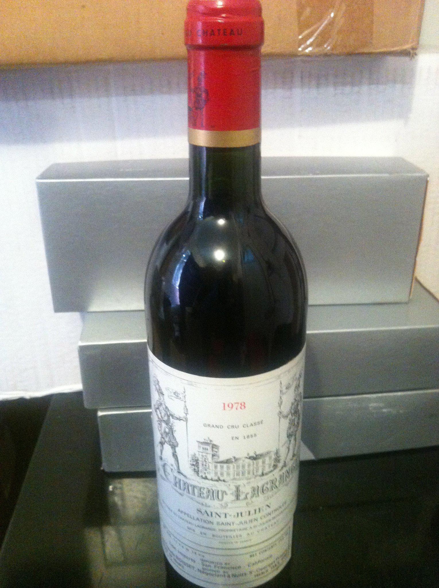 bighammerwines.com Red Ch. Lagrange 1978 GCC St. Julien