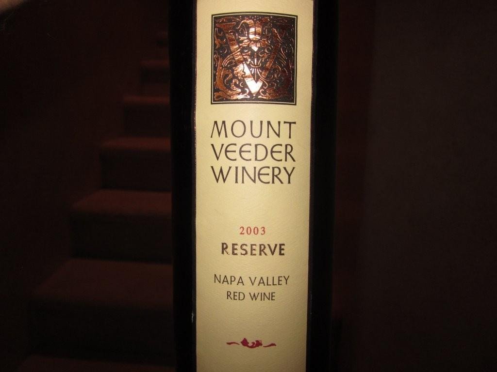 bighammerwines.com Red 2003 Mt. Veeder Reserve Red