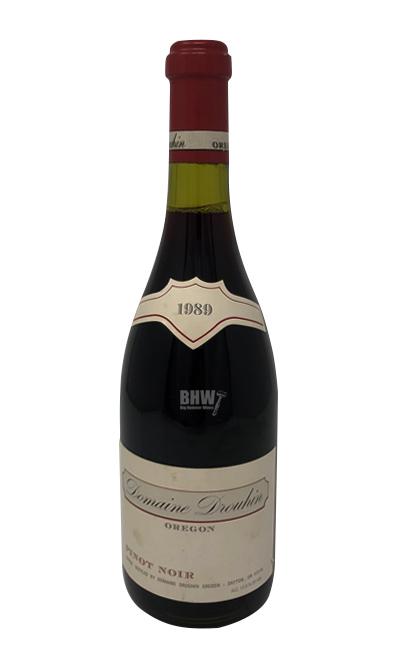 bighammerwines.com Red 1989 Domaine Drouhin Oregon Pinot Noir
