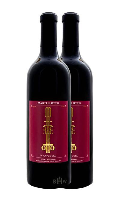 bighammerwines.com Red 2016 Martellotto "Il Capoccia" Reserve DUO Happy Canyon of Santa Barbara Red Blend