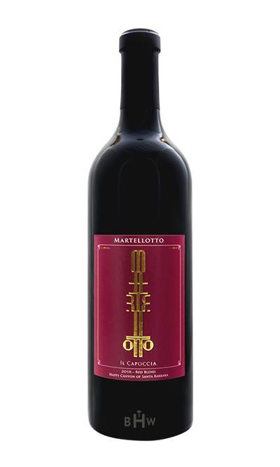 Martellotto Red 2016 Martellotto "Il Capoccia" Reserve Happy Canyon of Santa Barbara Red Blend