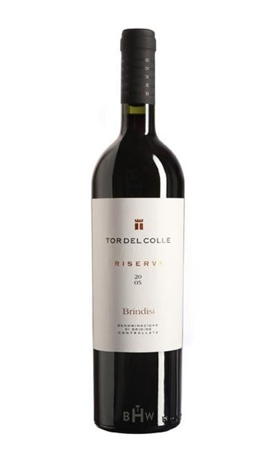 bighammerwines.com Red 2014 Tor del Colle Brindisi DOC Riserva
