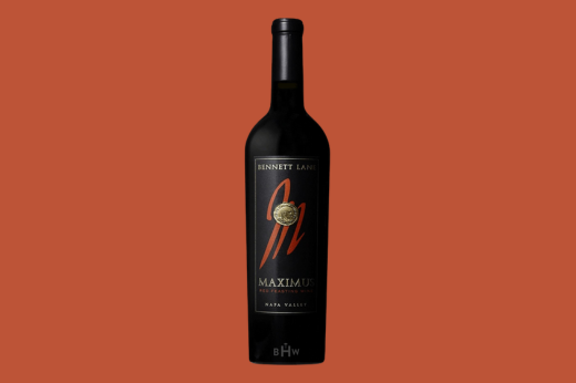 97 Point Vintage: 2019 Bennett Lane Maximus Proprietary Red Napa Valley