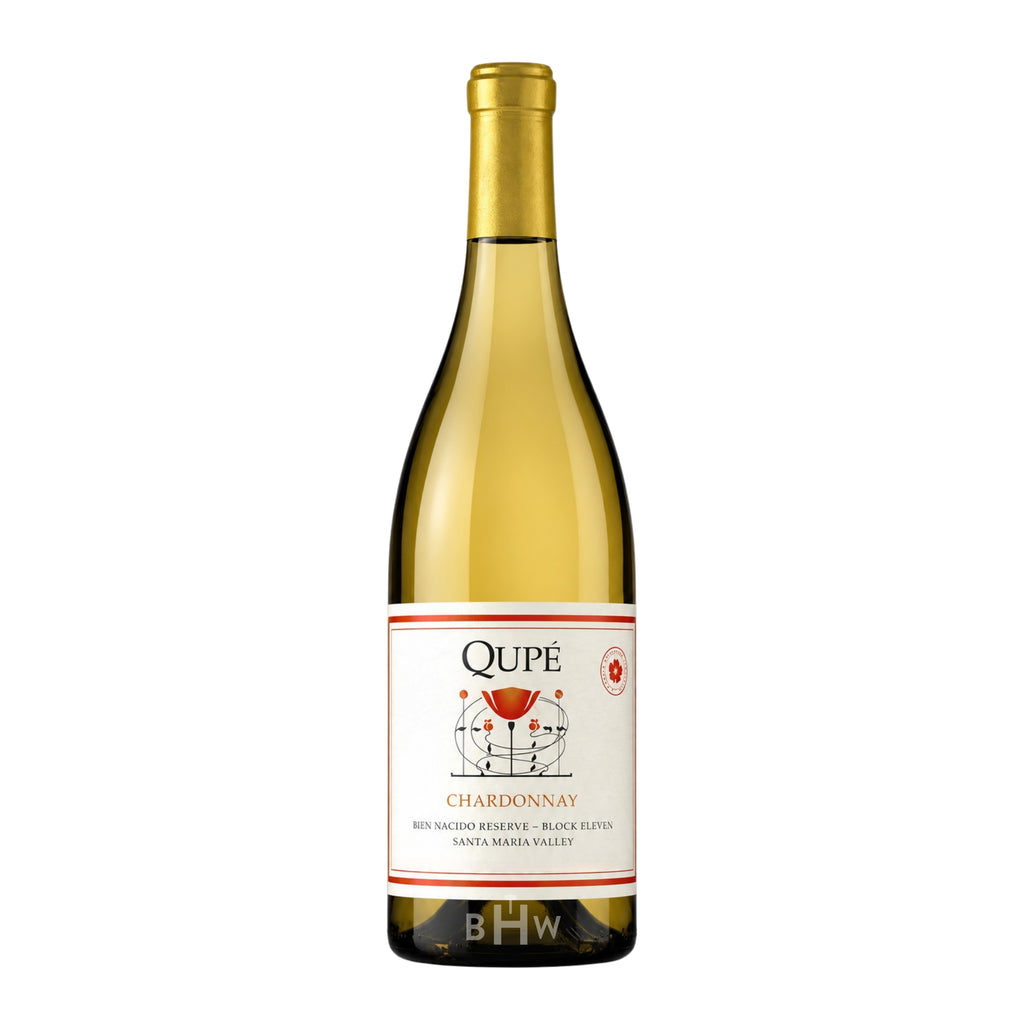2004 Qupé 'Bien Nacido Reserve ~ Block Eleven' Chardonnay Santa Maria Valley half bottle (375ml) single white wine bottle, curated by Big Hammer Wines.