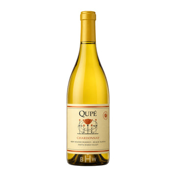 2007 Qupé 'Bien Nacido Reserve ~ Block Eleven' Chardonnay Santa Maria Valley single white wine bottle, curated by Big Hammer Wines.