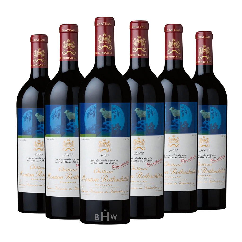 Image of 2008 Chateau Mouton Rothschild Pauillac 6 x 750ml