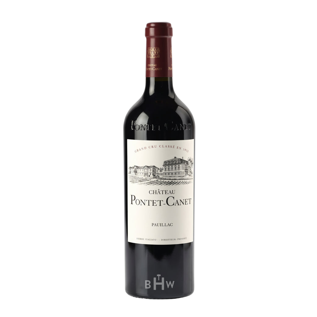 Château Pontet-Canet Pauillac single red wine bottle, curated by Big Hammer Wines.