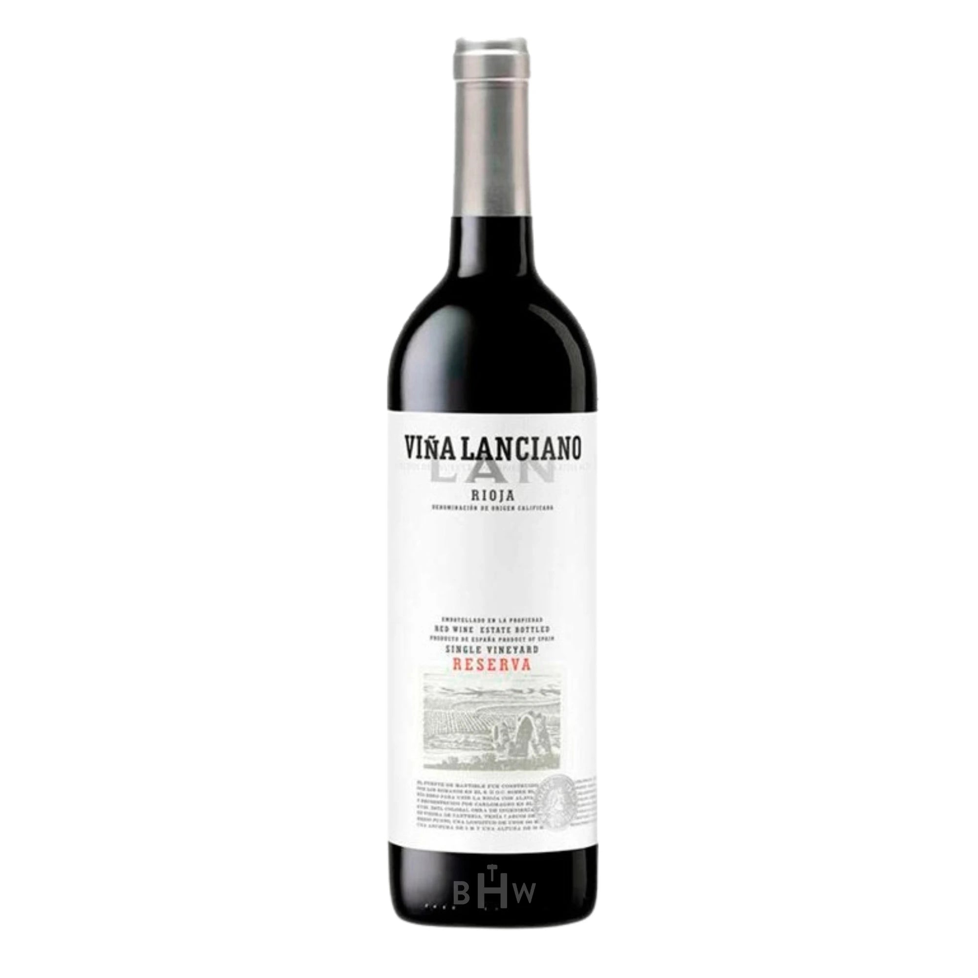2015 Bodegas LAN "Vina Lanciano" Reserva Rioja DOCa wine bottle.