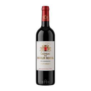 Bottle of 2015 Chateau du Moulin Rouge Cru Bourgeois Haut-Medoc Bordeaux