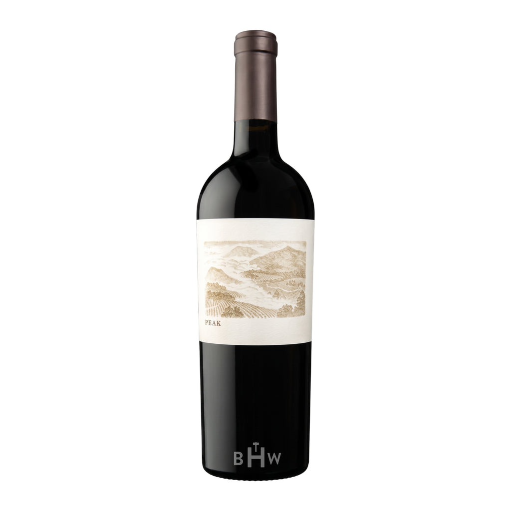 2016 Acumen 'PEAK' Attelas Vineyard Cabernet Sauvignon Atlas Peak Napa Valley single red wine bottle, curated by Big Hammer Wines.