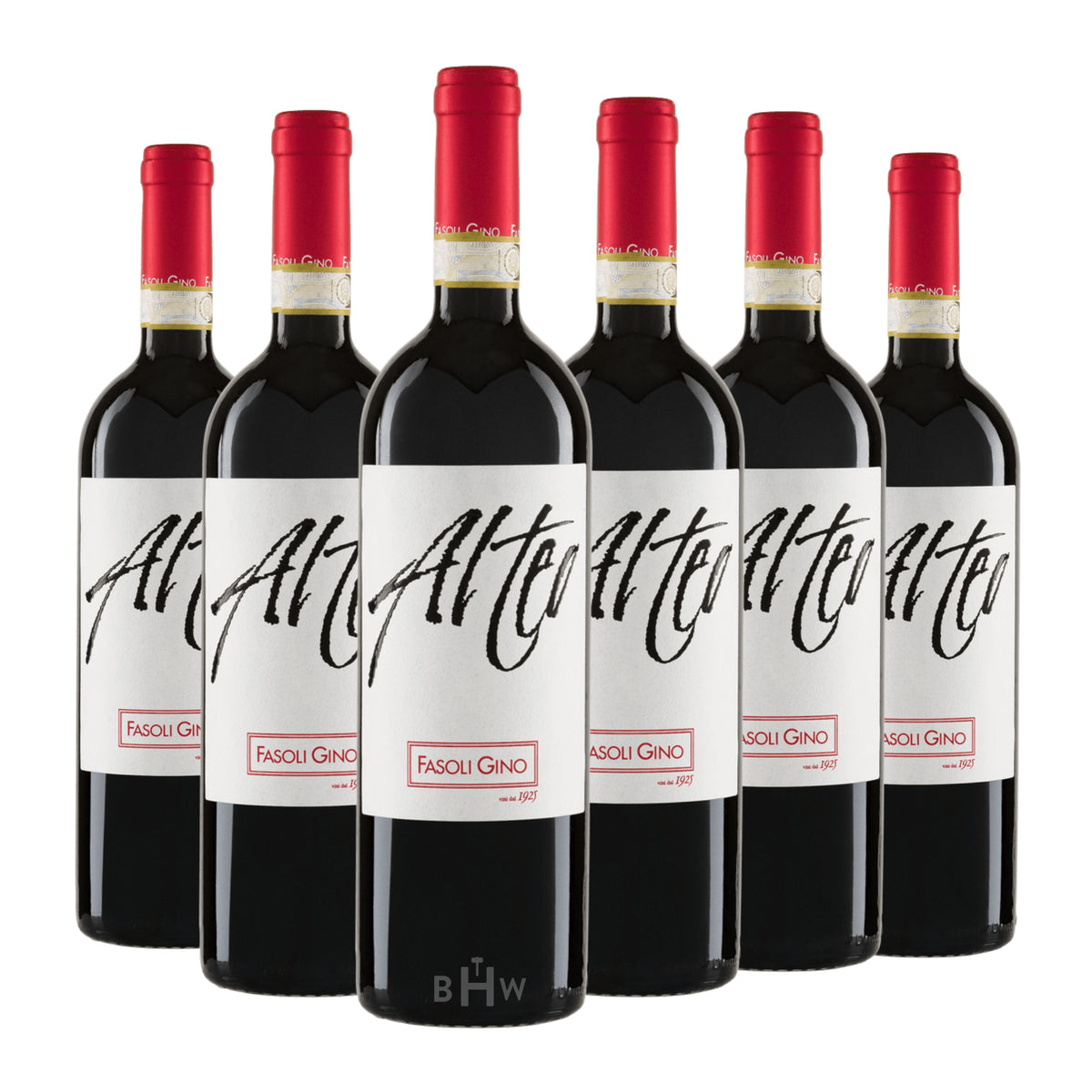 2016 Fasoli Gino 'Alteo' Amarone della Valpolicella DOCG Veneto 6-pack red wine bottles, curated by Big Hammer Wines.