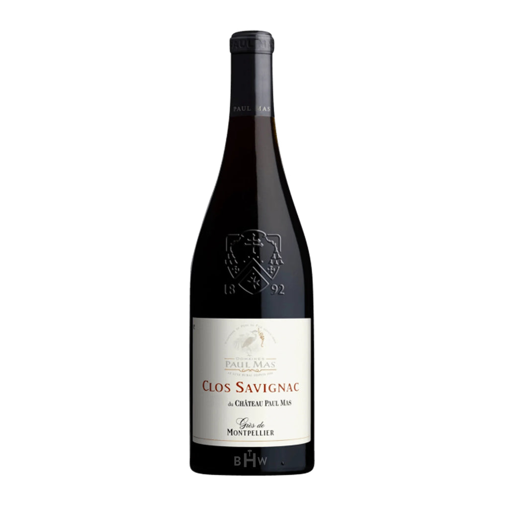 Paul Mas Chateau Paul Mas Gres de Montpellier Clos de Savignac Red 2016 Paul Mas Château Paul Mas Gres de Montpellier Clos de Savignac