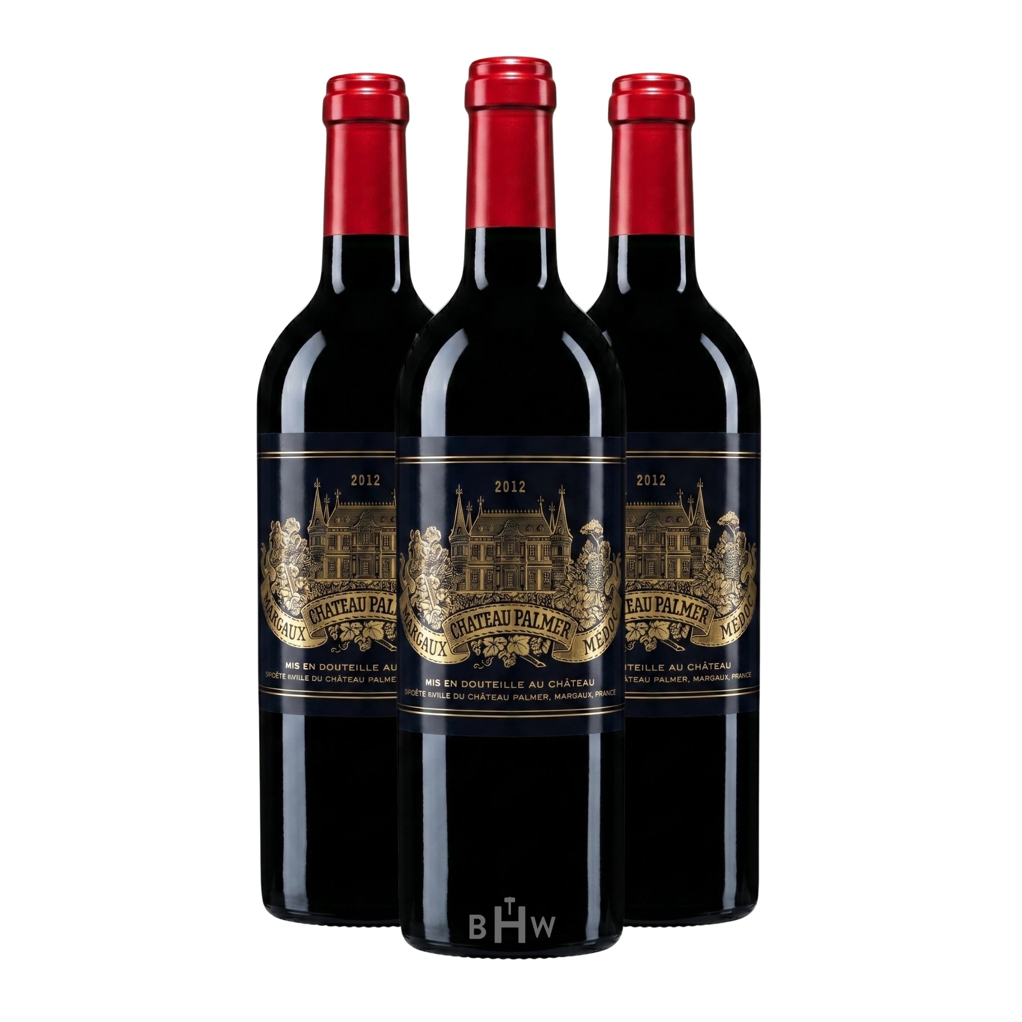 2012 Chateau Palmer Margaux 3 x 750ml