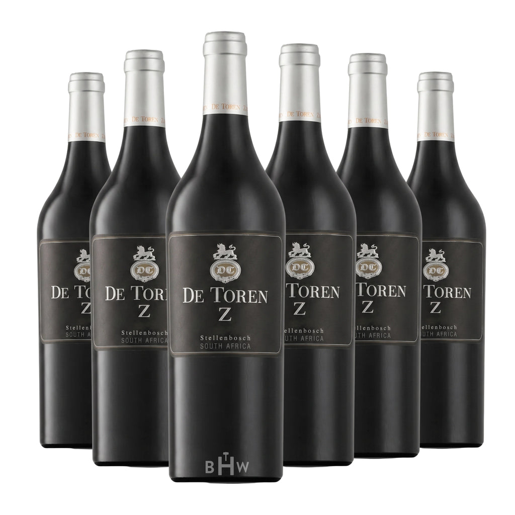 Six bottles of 2017 De Toren Z Red Blend, curated by Big Hammer Wines.