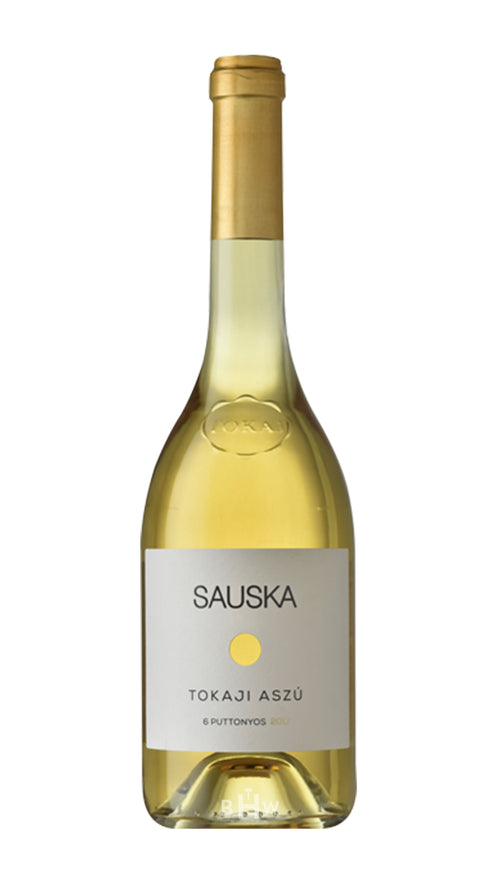 2017 Sauska Tokaji Aszu 6 Puttonyos Hungarian Sweet Wine NV 500ML