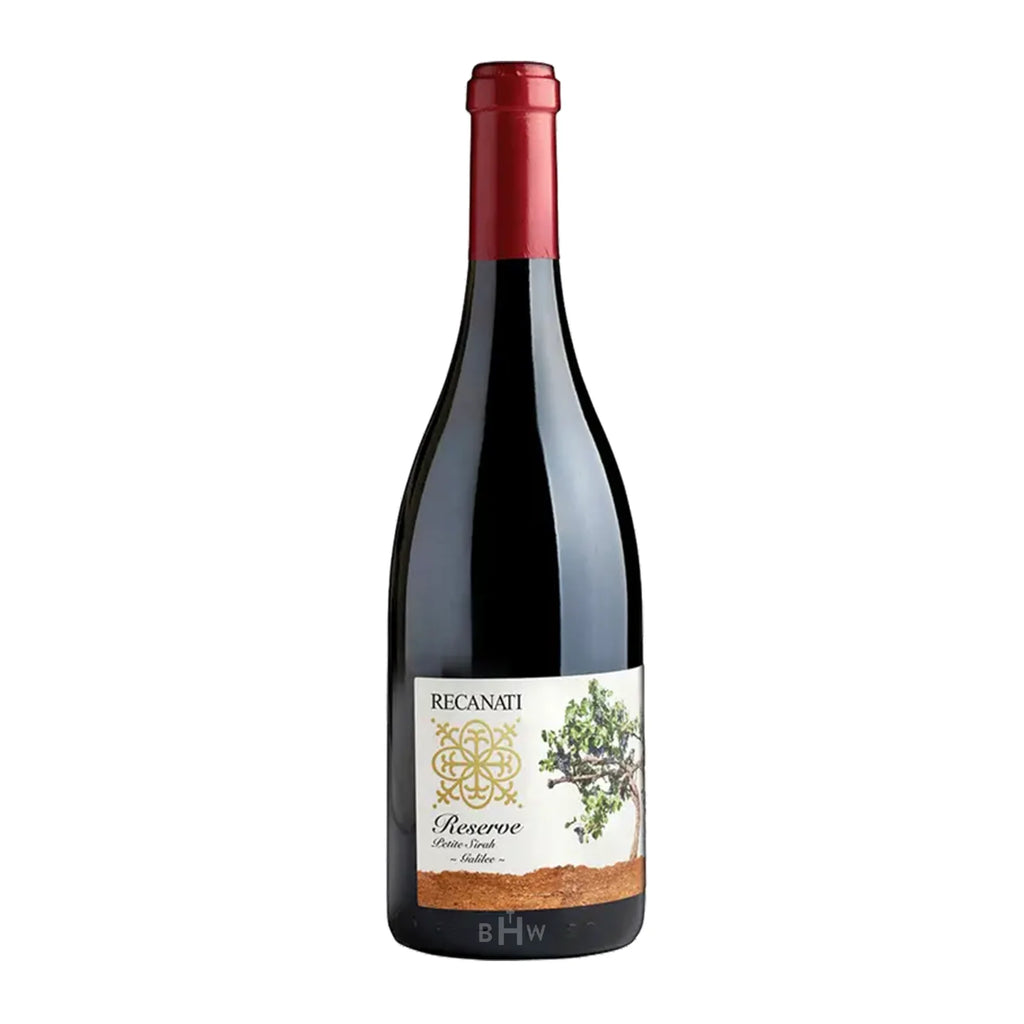 Recanati Winery Red 2017 Recanati Winery Reserve Petite Sirah Galilee Israel Kosher Certified
