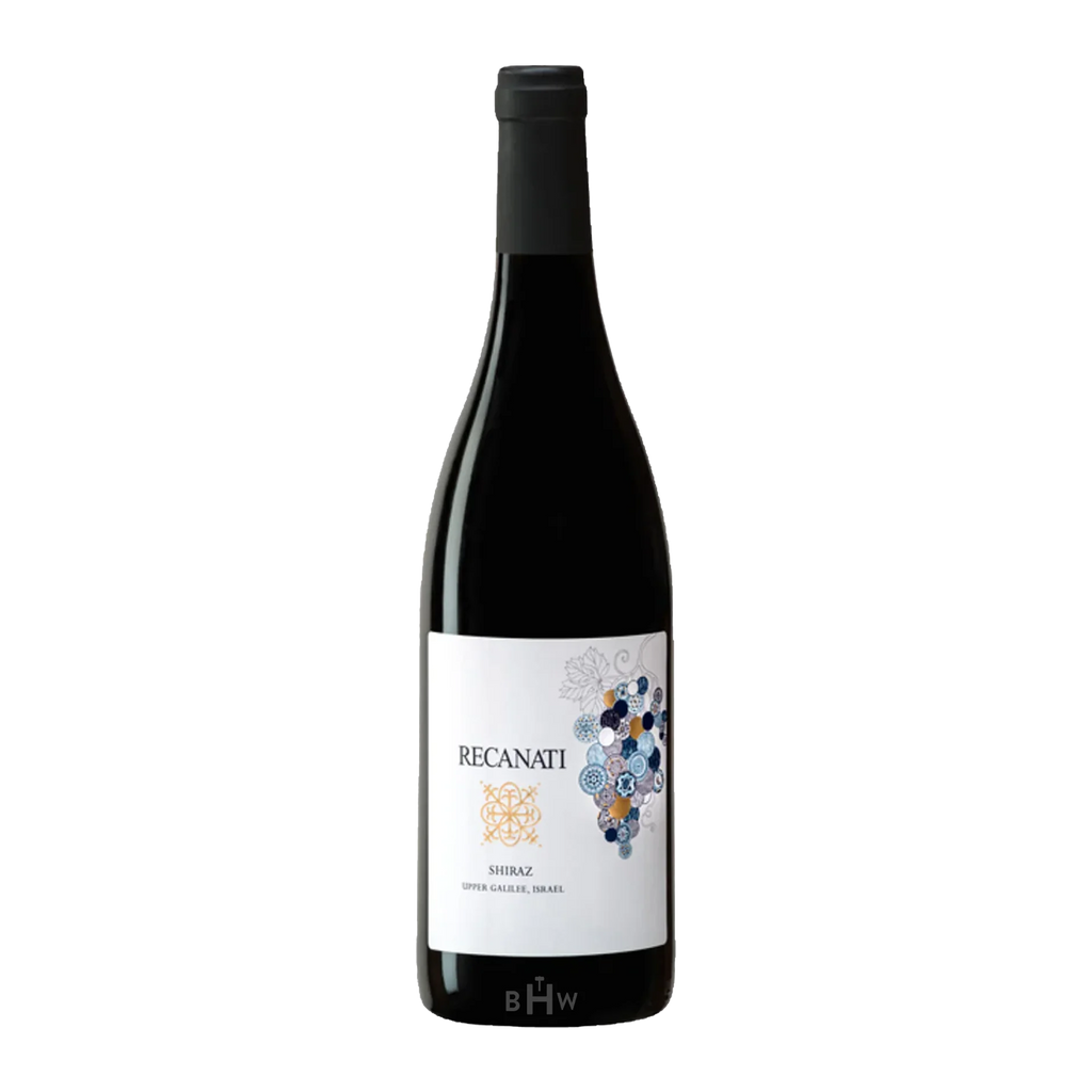 2017 Recanati Winery Shiraz Upper Galilee Israel Kosher Certified
