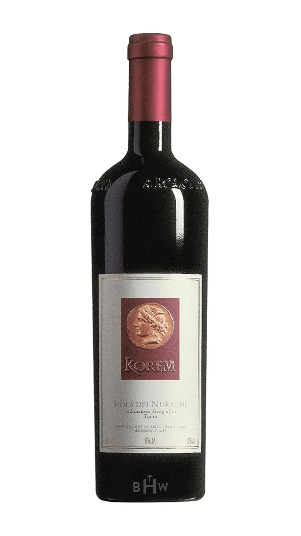 2018 Argiolas Korem Isola dei Nuraghi Rosso IGT