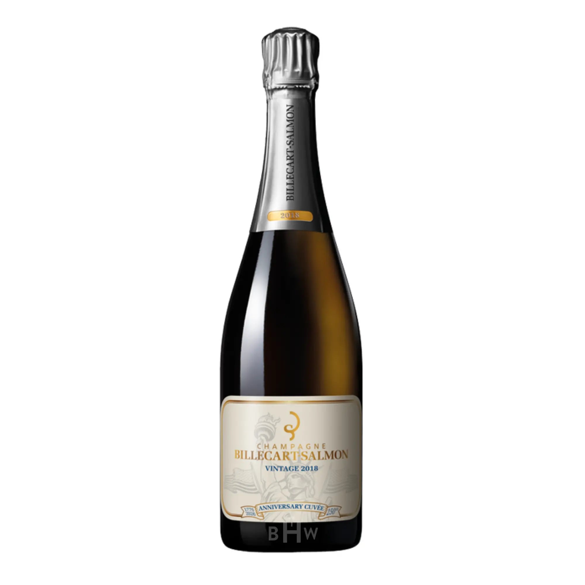 2018 Champagne Billecart-Salmon 250th Anniversary Cuvée champagne bottle.