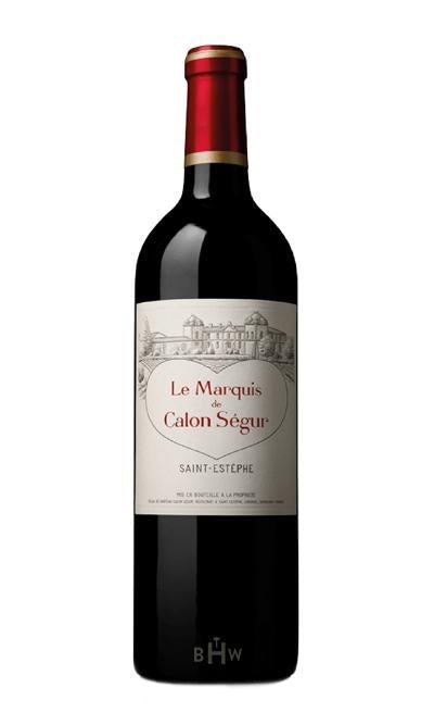 OneVine Red 2017 Chateau Calon-Segur 'Marquis de Calon' Saint-Estephe