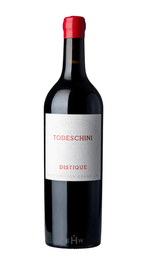 Chateau Mangot Red 2018 Chateau Mangot Cuvee Todeschini 'Distique'