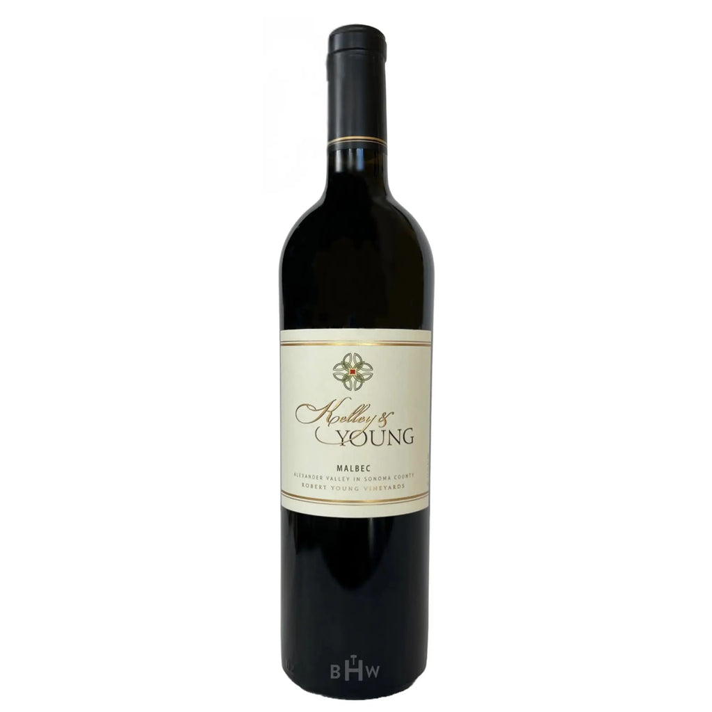 2018 Kelley & Young Malbec Alexander Valley wine bottle.