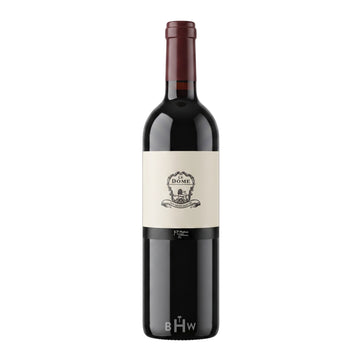 2018 Le Dôme Saint-Émilion Grand Cru red wine bottle, curated by Big Hammer Wines.