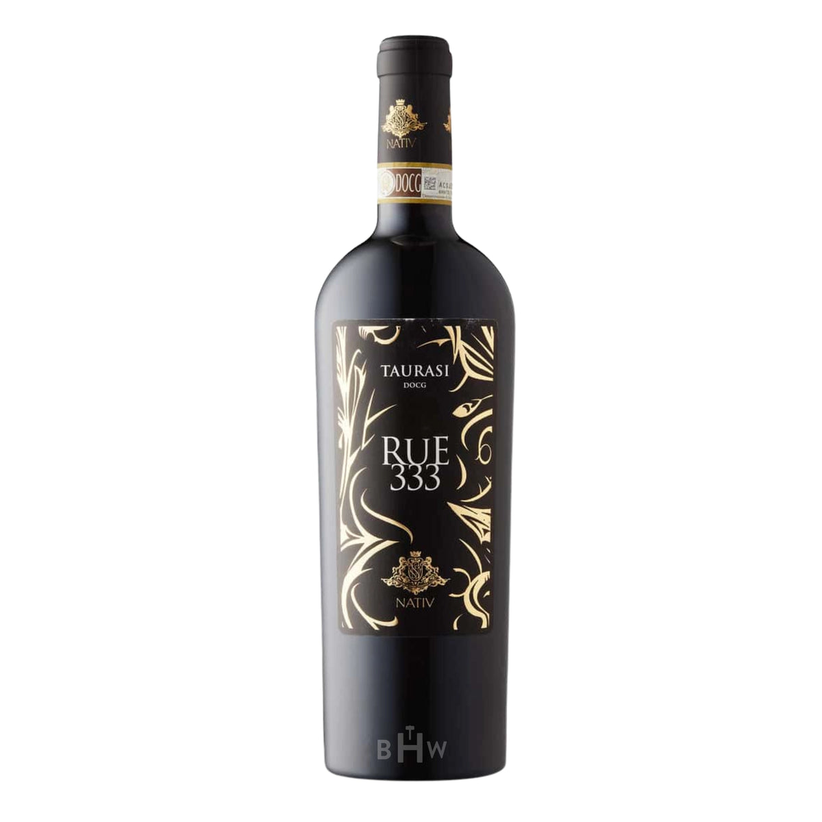 2018 Nativ Rue 333 Taurasi. Curated by Big Hammer Wines.