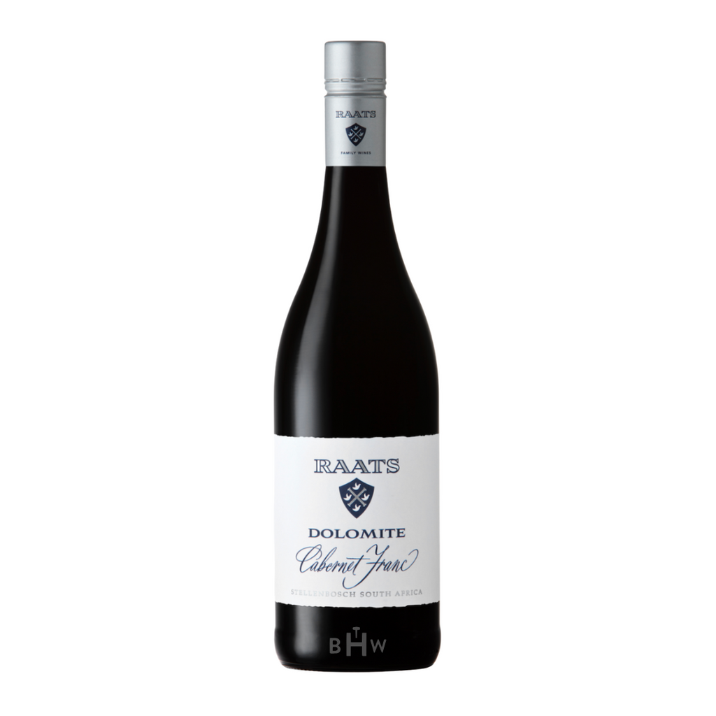2018 Raats Family Cabernet Franc Stellenbosch South Africa