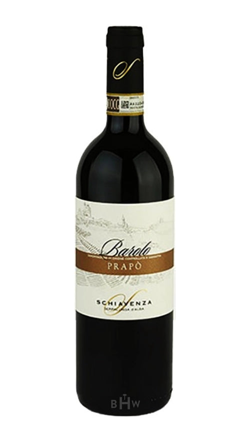 Schiavenza Red 2018 Schiavenza Barolo Prapo