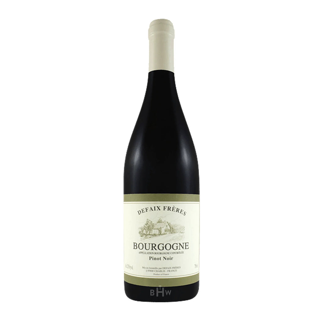 Defaix Freres Red 2018 Defaix Freres Bourgogne Pinot Noir Burgundy