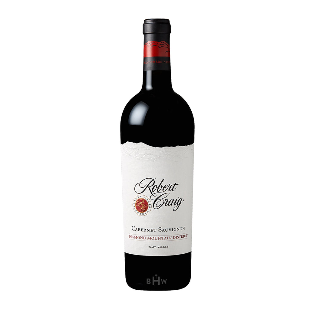 Robert Craig Winery Red 2018 Robert Craig Winery Diamond Mountain District Cabernet Sauvignon Napa Valley