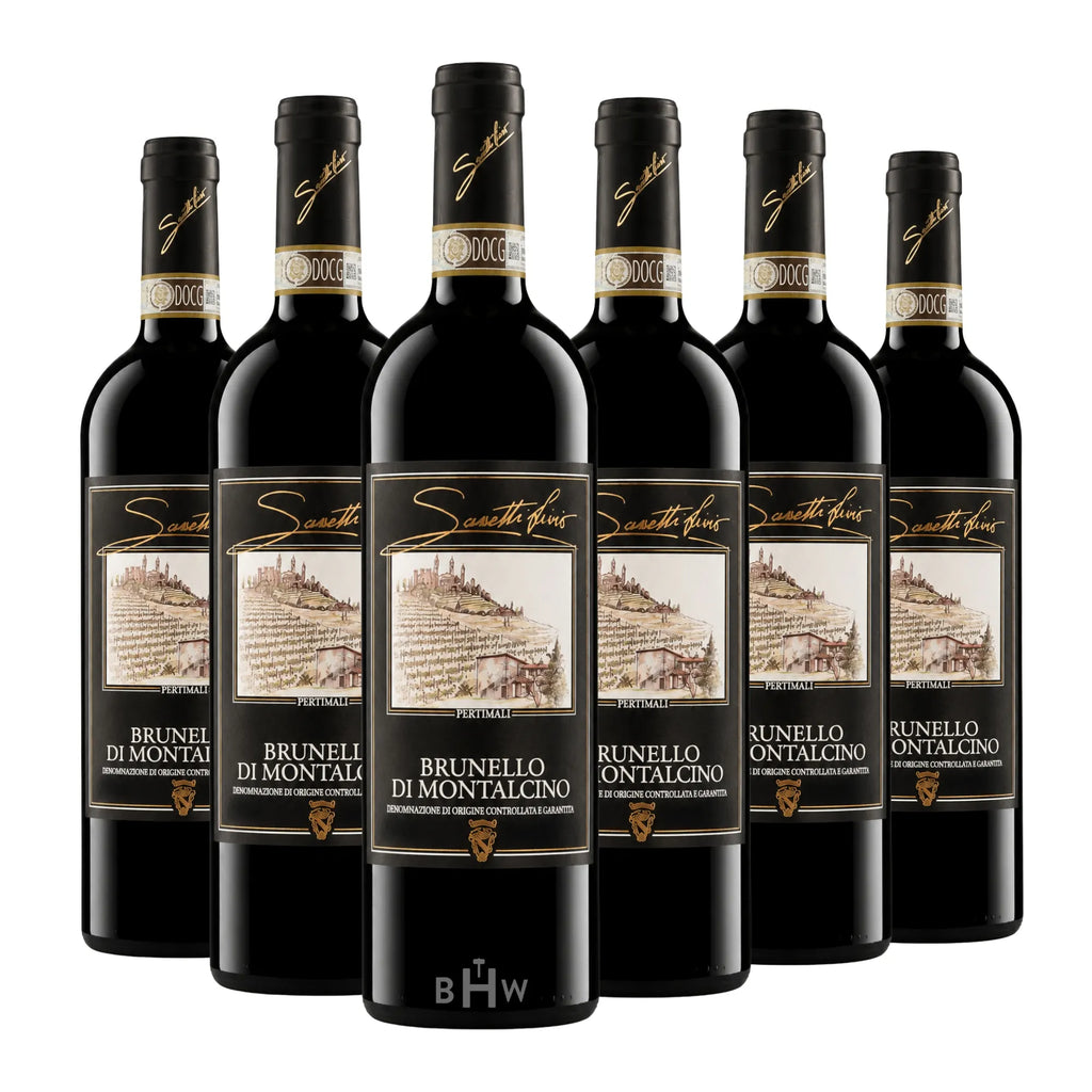2018 Sassetti Livio Pertimali Brunello di Montalcino DOCG Tuscany 6pk 6x750ml