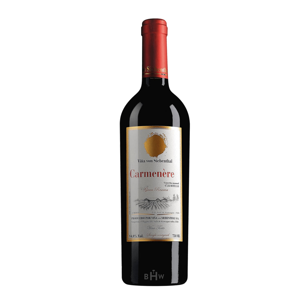 Vina Von Siebenthal Red 2018 Vina von Siebenthal Gran Reserva Carmenere
