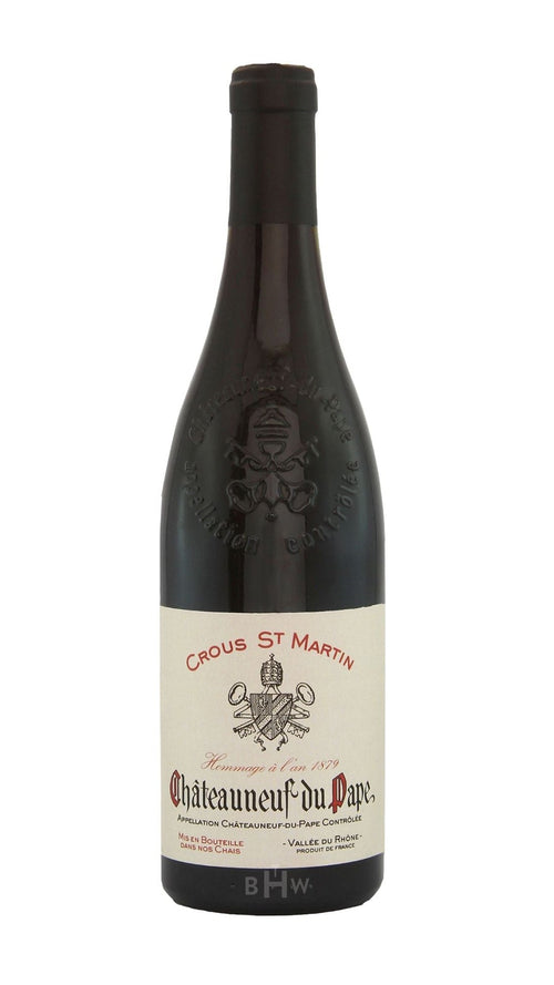 GrapeX Red 2019 Crous St Martin 'Hommage a l'an 1879' Chateauneuf-du-Pape