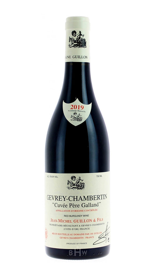 2019 Domaine Jean-Michel Guillon & Fils Gevrey-Chambertin Cuvee Pere Galland