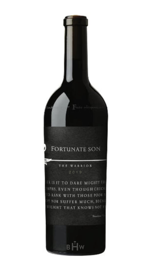 2019 Hundred Acre Fortunate Son The Warrior Napa Valley