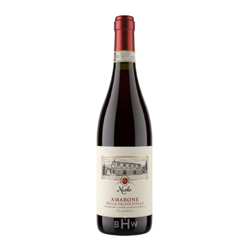 2019 Nicolis Amarone della Valpolicella Classico single red wine bottle, curated by Big Hammer Wines.