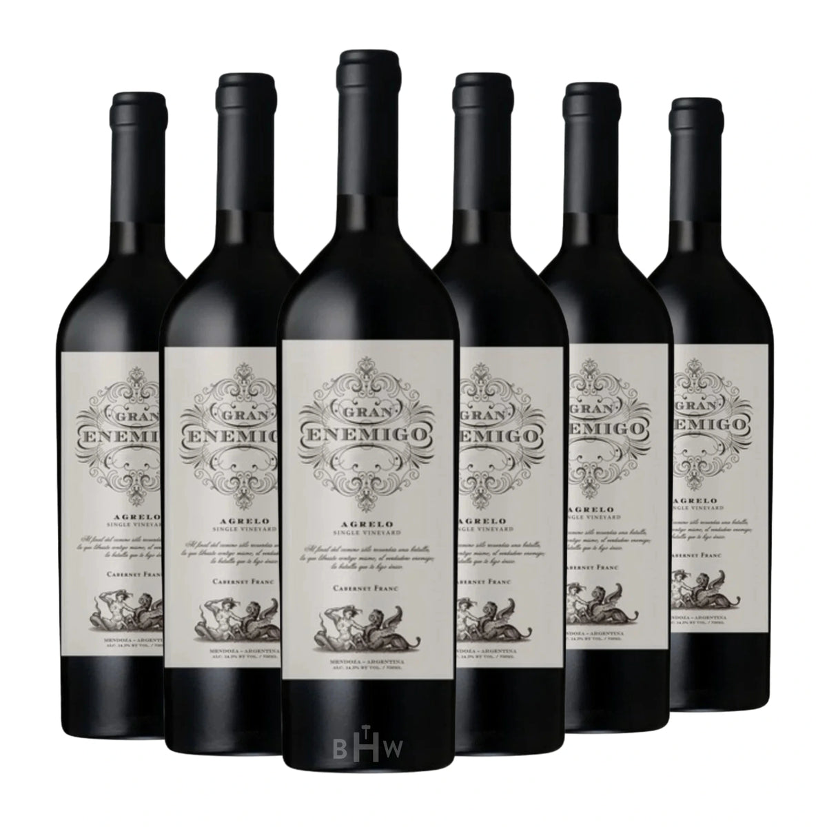 2019 Gran Enemigo Agrelo Single Vineyard Cabernet Franc 6-bottle pack. Curated by Big Hammer Wines.