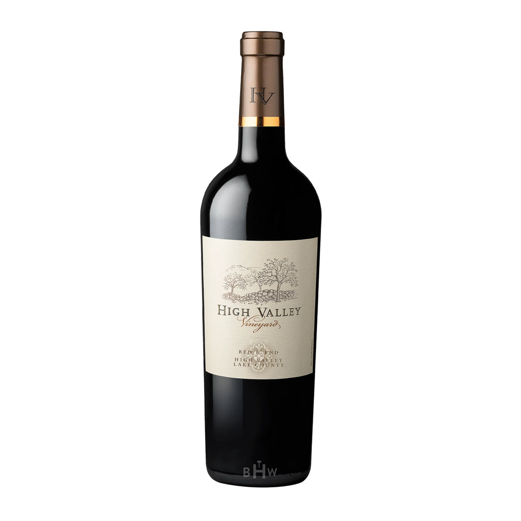 High Red 2019 High Valley Red Blend Lake County