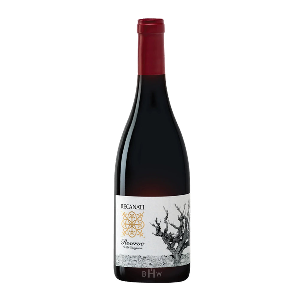 Recanati Winery Red 2019 Recanati Winery Reserve Wild Carignan Judean Hills Israel Kosher Certified