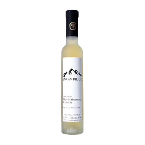 2019 Snow Ridge Gewurztraminer Niagara Peninsula Canada Icewine 187ML