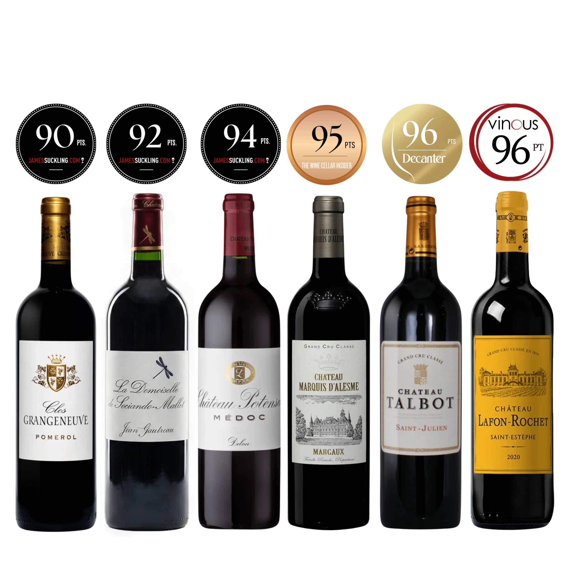 2020 Bordeaux Hits You Can't Miss: 6-Pack (6x750ml)