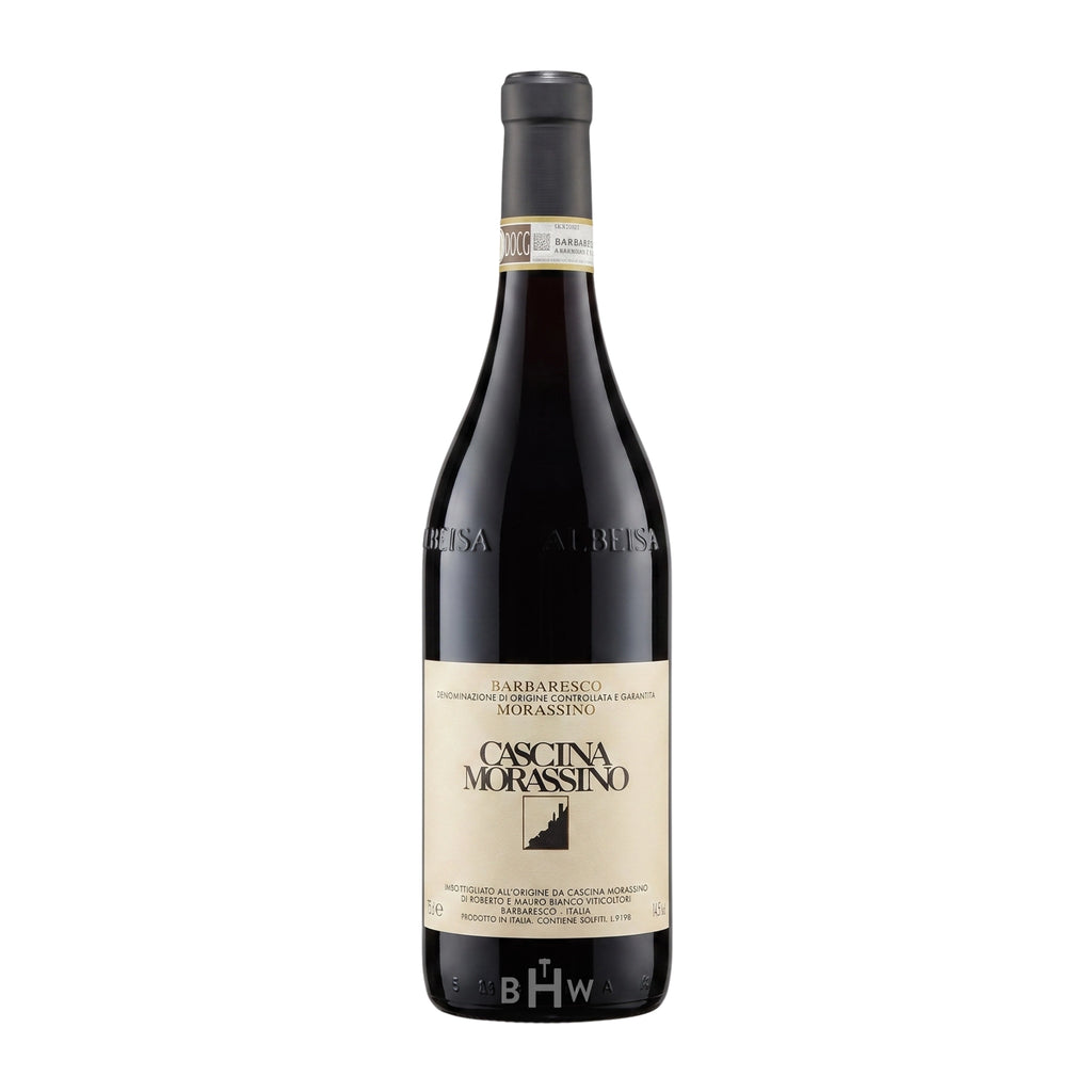 A bottle of 2020 Cascina Morassino Barbaresco Morassino red wine from Piedmont, Italy, curated by Big Hammer Wines