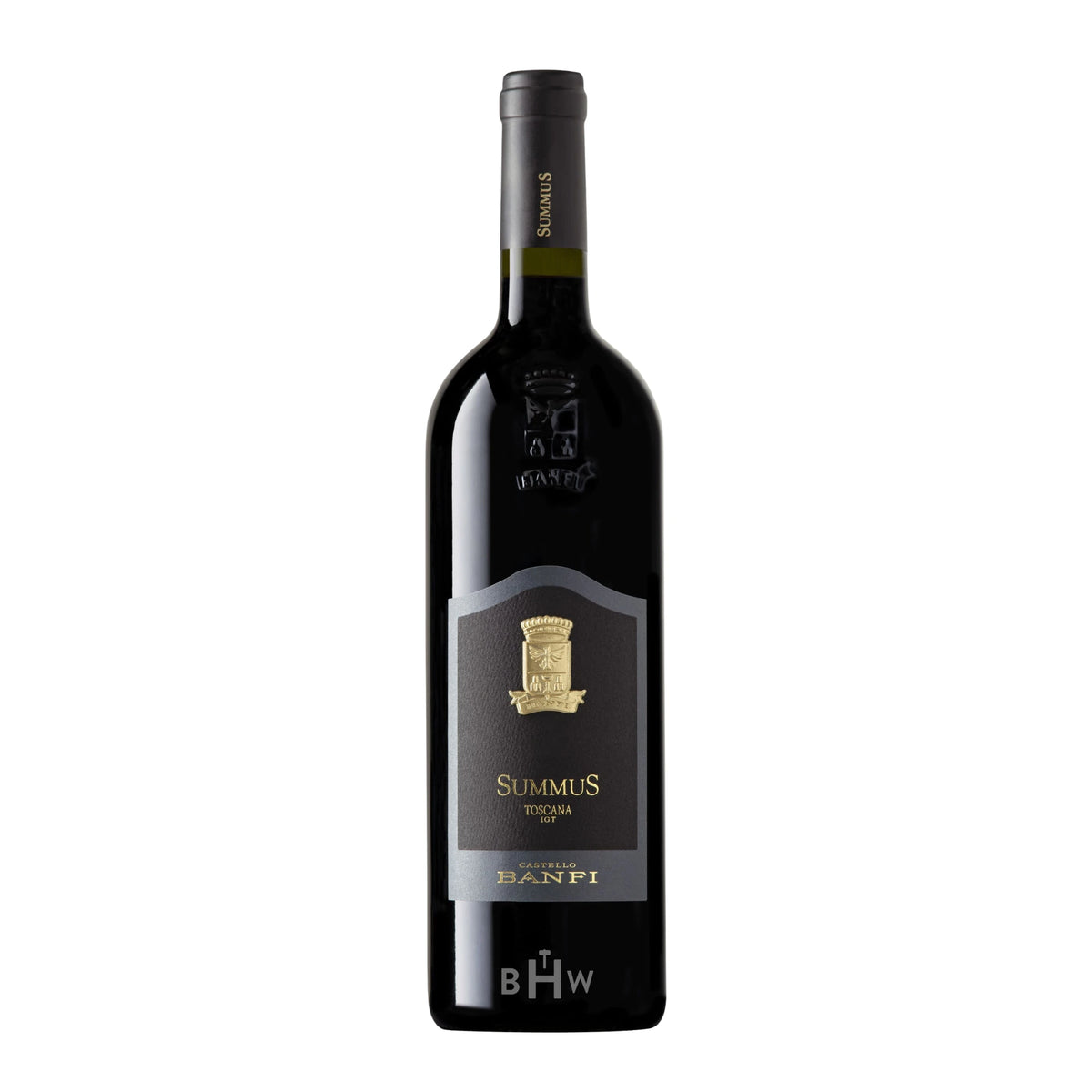 2020 Castello Banfi Summus Toscana IGT wine bottle.
