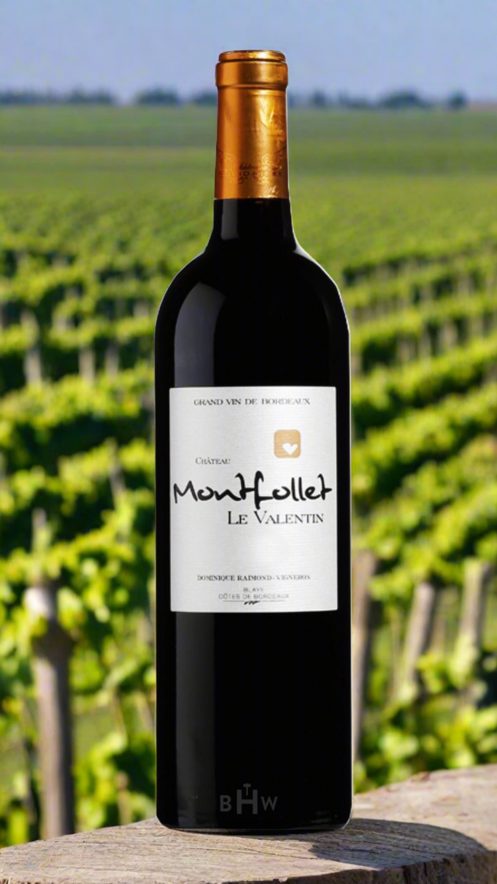 2020 Chateau Montfollet Le Valentin Blaye Cotes De Bordeaux