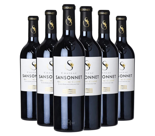Chateau Sansonnet Saint-Emilion Red 2022 Chateau Sansonnet Saint-Emilion Grand Cru FUTURES 6 x 750ml